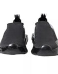 Dolce & Gabbana Black Sorrento Slip On Low Top Sneakers