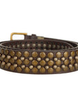 Dolce & Gabbana Brown Calfskin Belt