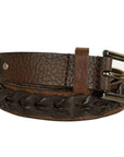 Dolce & Gabbana Brown Calfskin Belt
