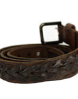 Dolce & Gabbana Brown Calfskin Belt