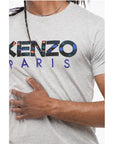 Kenzo Crew Neck KENZO PATCHWORK Cotton T-Shirt