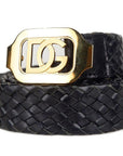 Dolce & Gabbana Black Calfskin Belt