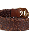 Dolce & Gabbana Brown Calfskin Belt