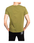 Balmain Green Cotton T-Shirt