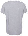 Balmain Gray Cotton T-Shirt