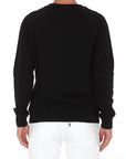 Balmain Black Cotton Sweater