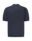 Hugo Boss Blue Cotton Sweater