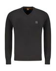 Hugo Boss Black Cotton Sweater