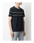 Balmain Blue Cotton T-Shirt