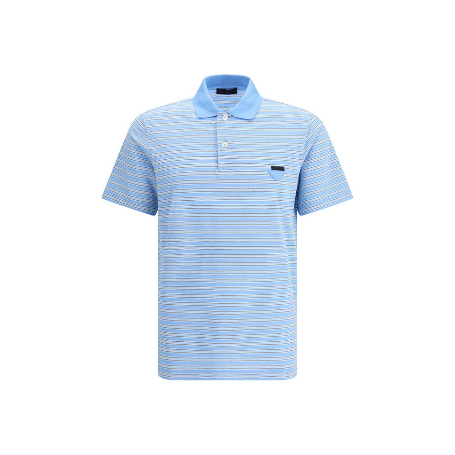 Prada Striped Polo Sweater