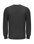 Hugo Boss Black Cotton Men Sweater