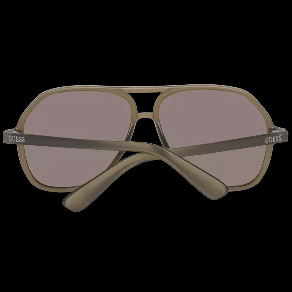 Guess Brown Men Sunglasses