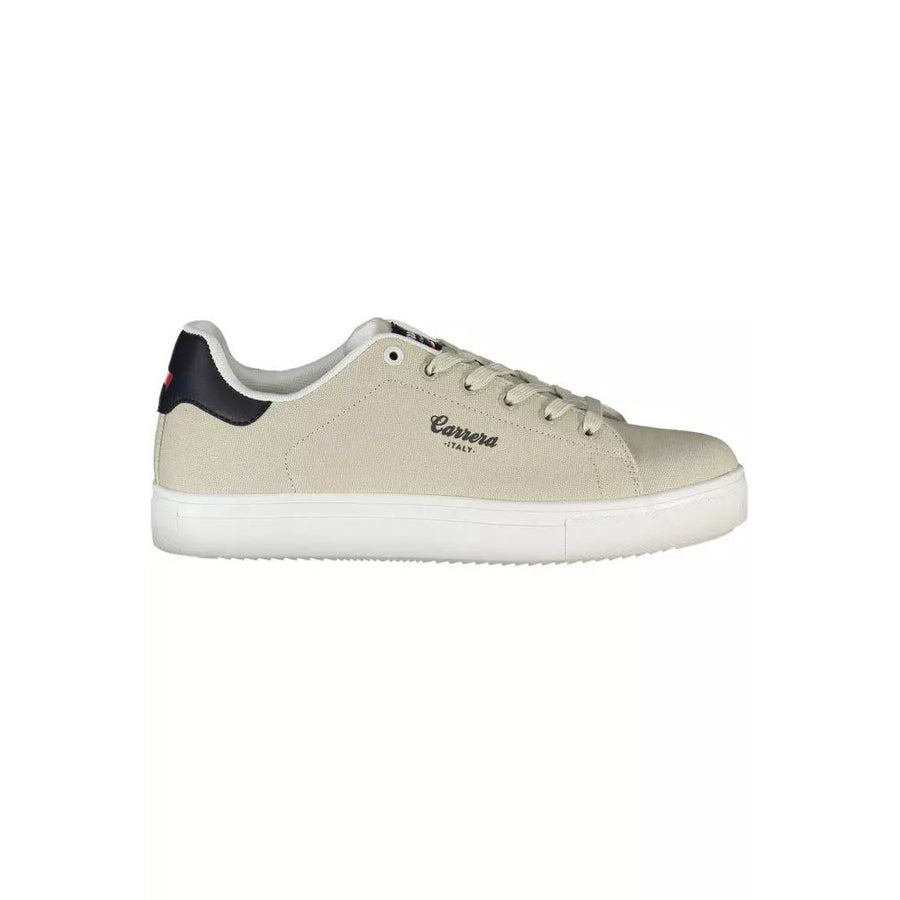 Carrera Sleek Beige Sneaker with Contrasting Accents