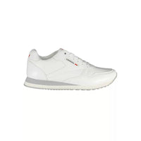 Carrera Sleek White Eco-Leather Sneakers