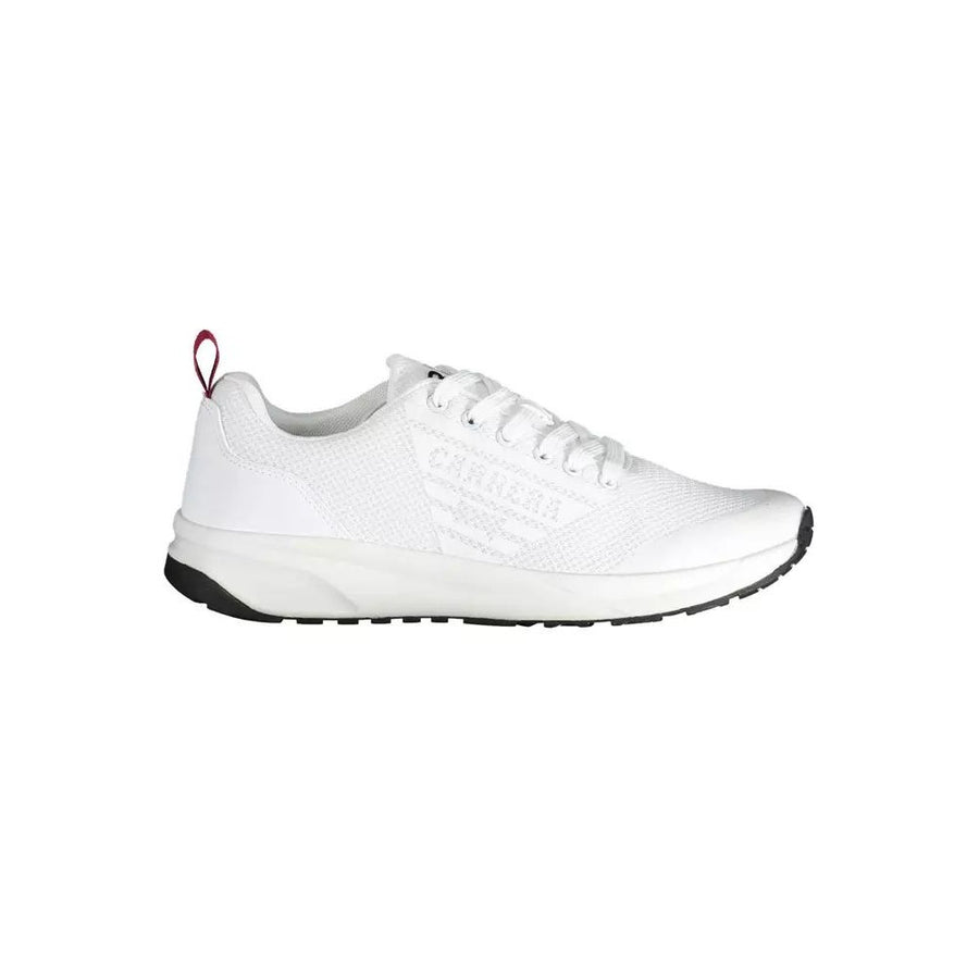 Carrera Sleek White Sports Sneakers with Contrast Accents