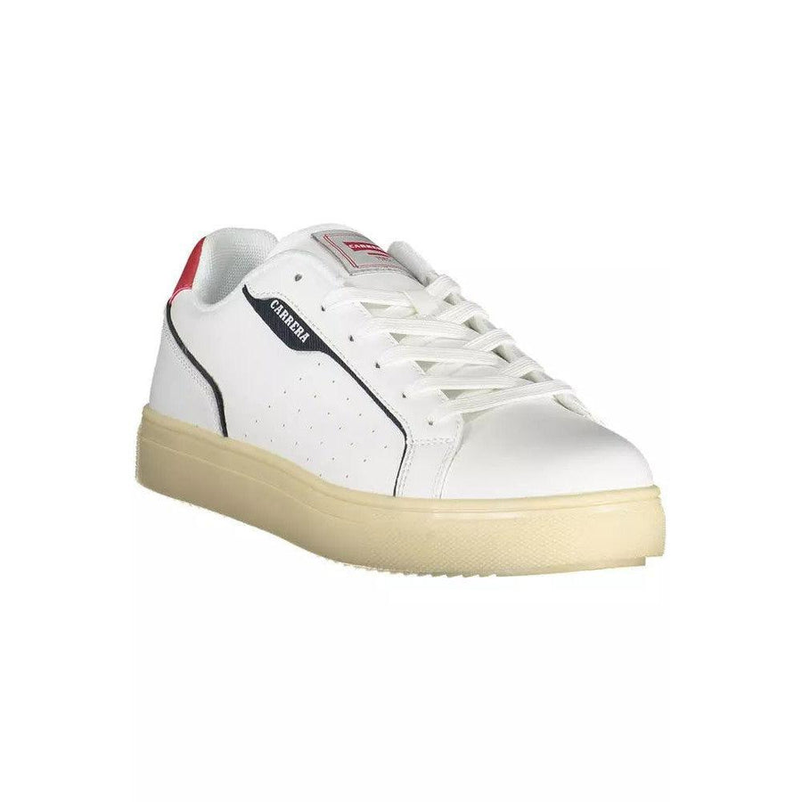 Carrera Sleek White Sneakers with Contrasting Accents