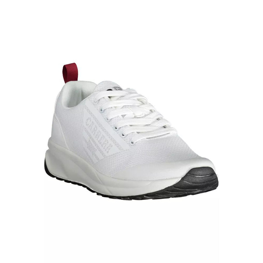 Carrera Sleek White Sports Sneakers with Contrast Accents