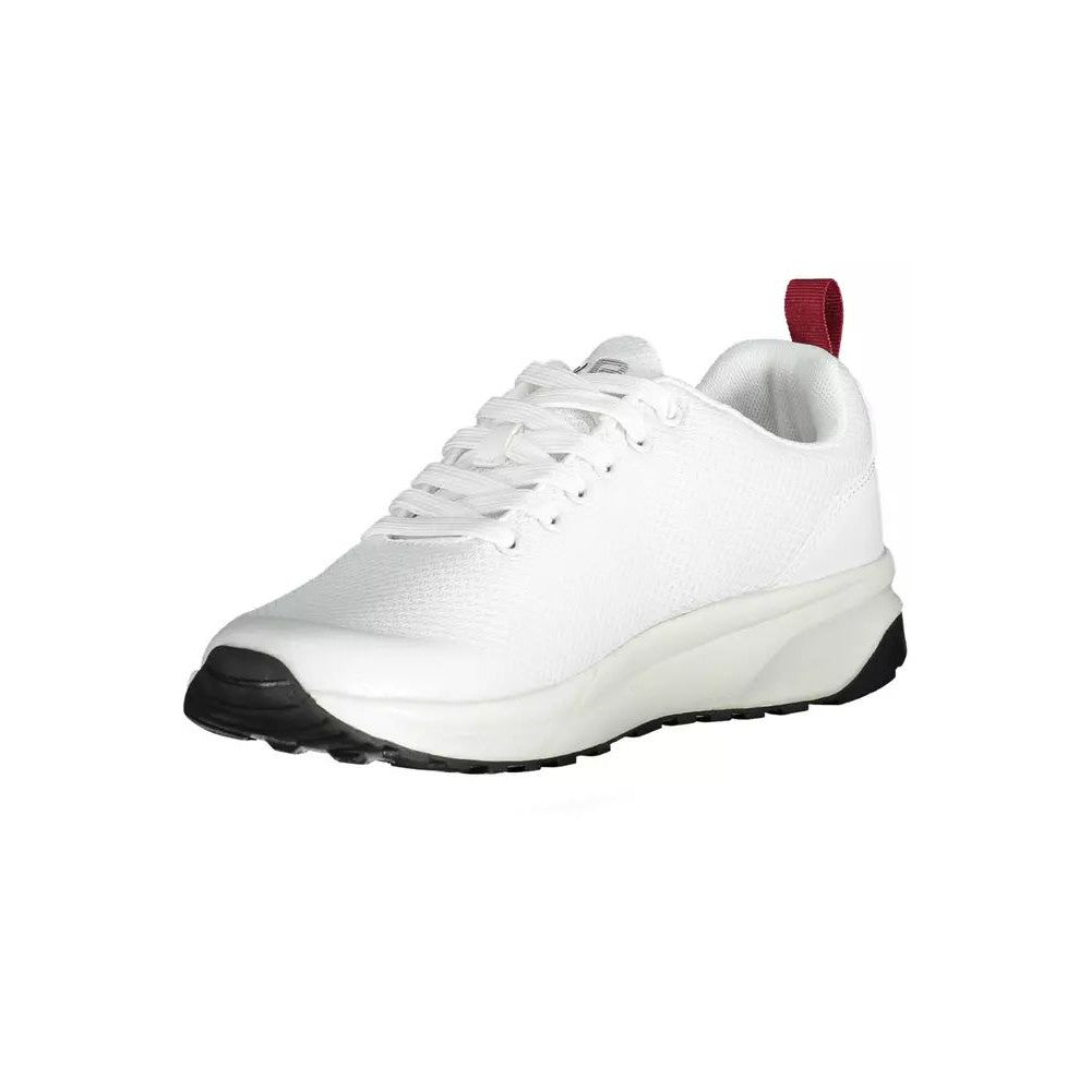 Carrera Sleek White Sports Sneakers with Contrast Accents