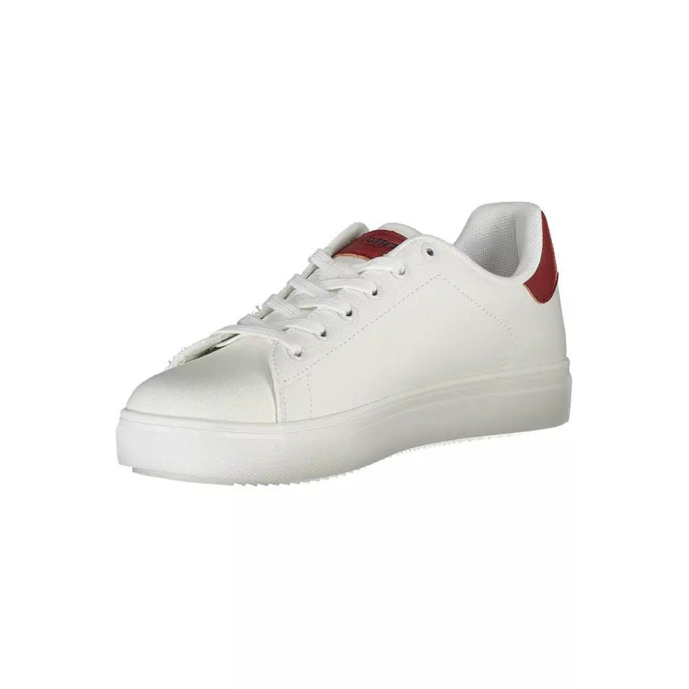 Carrera Sleek White Sneakers with Contrast Details