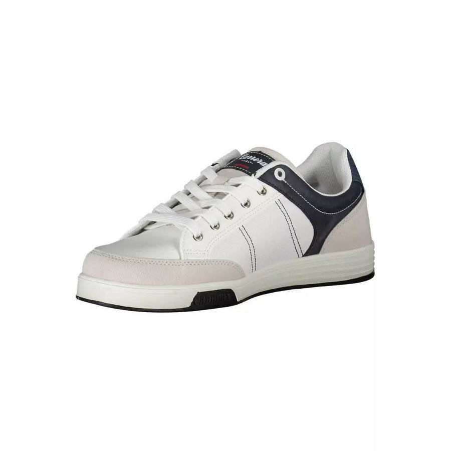 Carrera Sleek White Sports Sneakers with Contrasting Accents