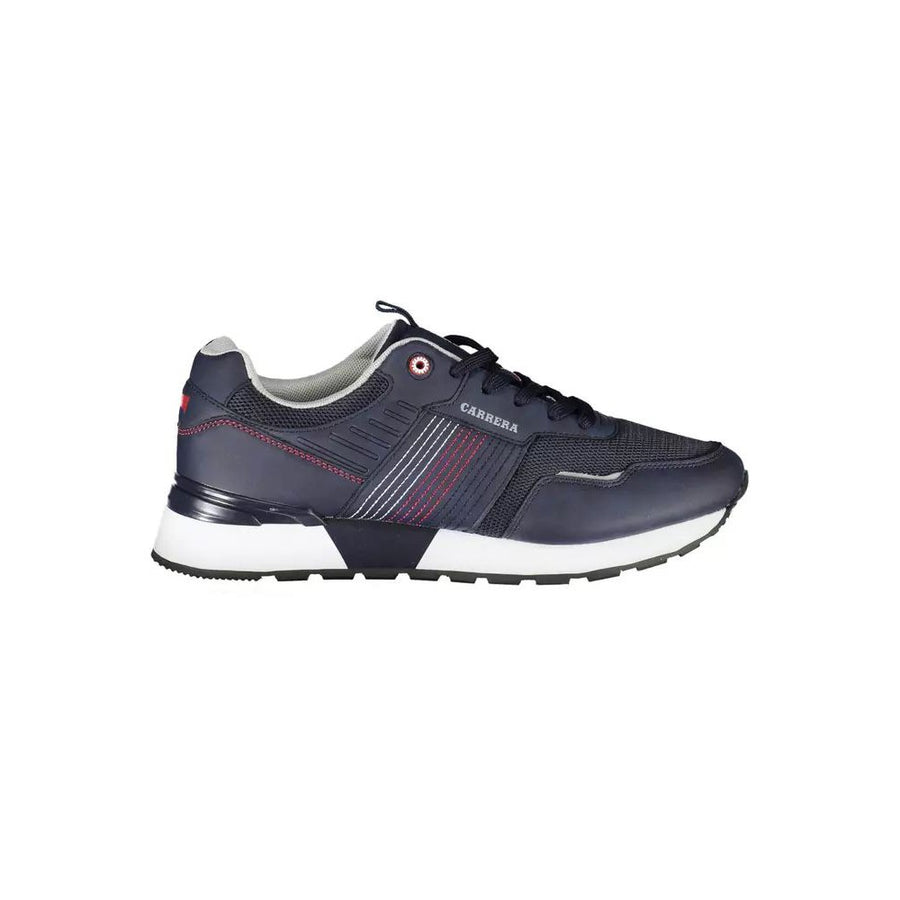 Carrera Sleek Contrasting Blue Sneakers with Logo Detail