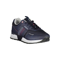 Carrera Sleek Contrasting Blue Sneakers with Logo Detail