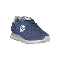 Carrera Sleek Blue Sneakers with Eco-Leather Detailing