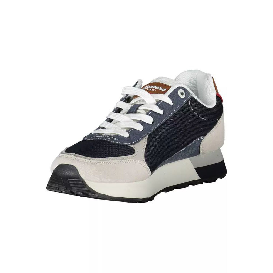 Carrera Dynamic Blue Lace-Up Sports Sneakers