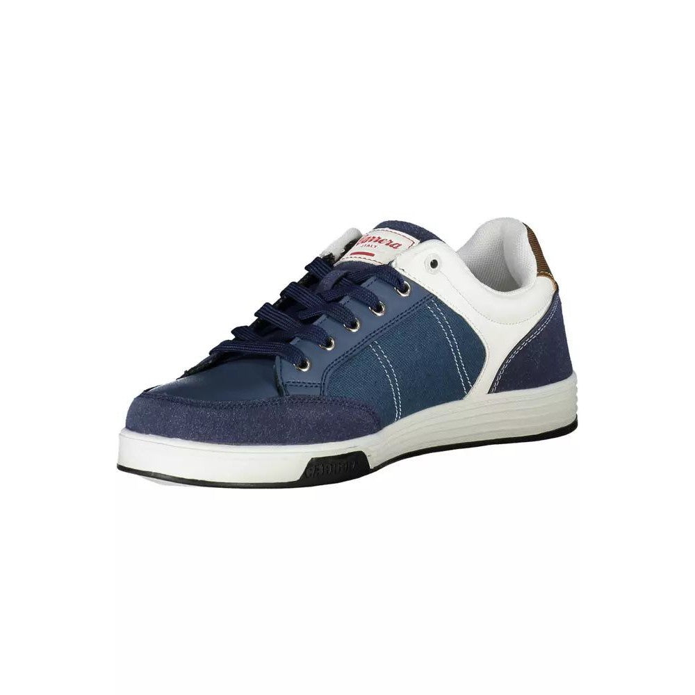 Carrera Eco-Conscious Blue Sneakers with Contrasting Details