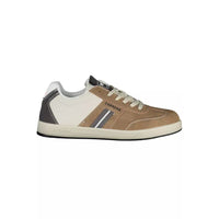 Carrera Sleek Brown Sneakers with Contrasting Details