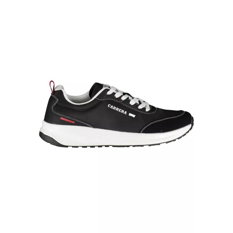 Carrera Sleek Black Sneakers with Iconic Detailing