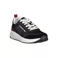 Carrera Sleek Black Sneakers with Iconic Detailing