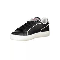 Carrera Sleek Black Sports Sneakers with Contrasting Accents