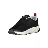 Carrera Sleek Black Sneakers with Contrasting Accents