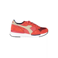 Diadora Powder Pink Leather Blend Sneakers