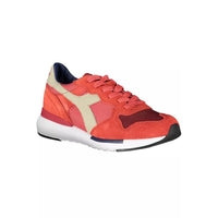 Diadora Powder Pink Leather Blend Sneakers