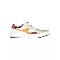 Diadora Chic White Sporty Lace-Up Sneakers