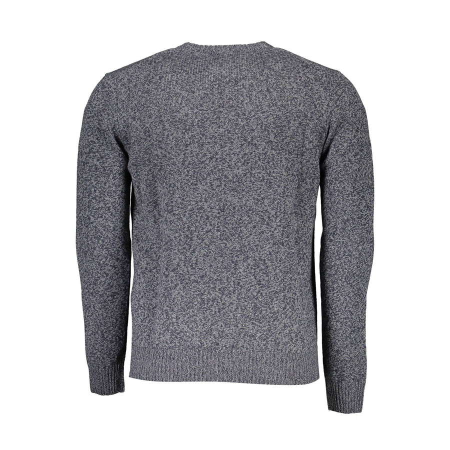 Harmont & Blaine Elegant Crew Neck Sweater with Contrasting Details