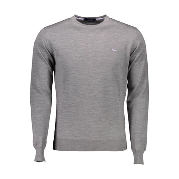 Harmont & Blaine Elegant Gray Wool Sweater for Men