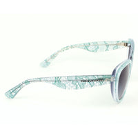 Dolce & Gabbana Chic Turquoise Weave Frame Sunglasses