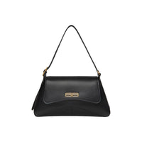 Balenciaga Elegant Crescent Leather Shoulder Bag