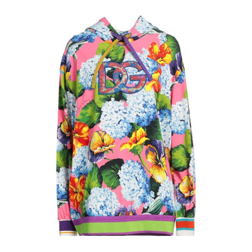 Dolce & Gabbana Iconic Floral Viscose Hoodie