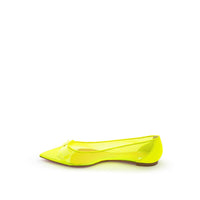 Christian Louboutin Vibrant Fluo Mesh Pointed Ballerinas