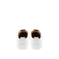 Christian Louboutin Elegant White Leather Sneaker Elegance