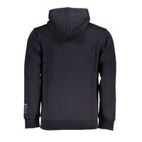 U.S. Grand Polo Grand Polo Blue Hooded Fleece Sweatshirt