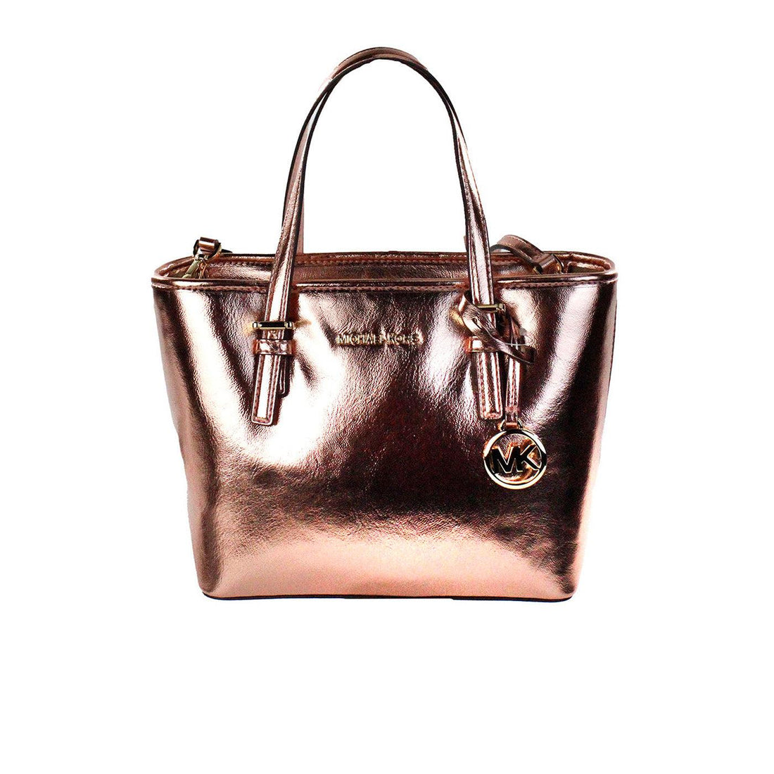 Michael kors bag metallic hotsell