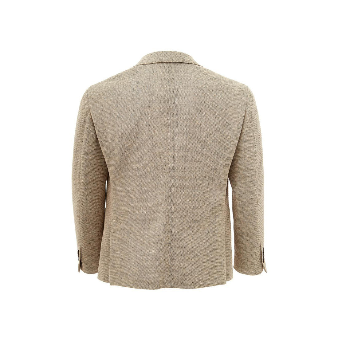 Lardini Timeless Beige Linen Deconstructed Jacket