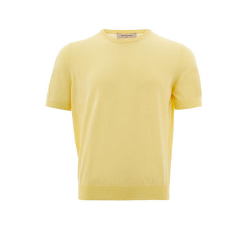 Gran Sasso Sunshine Yellow Cotton T-Shirt