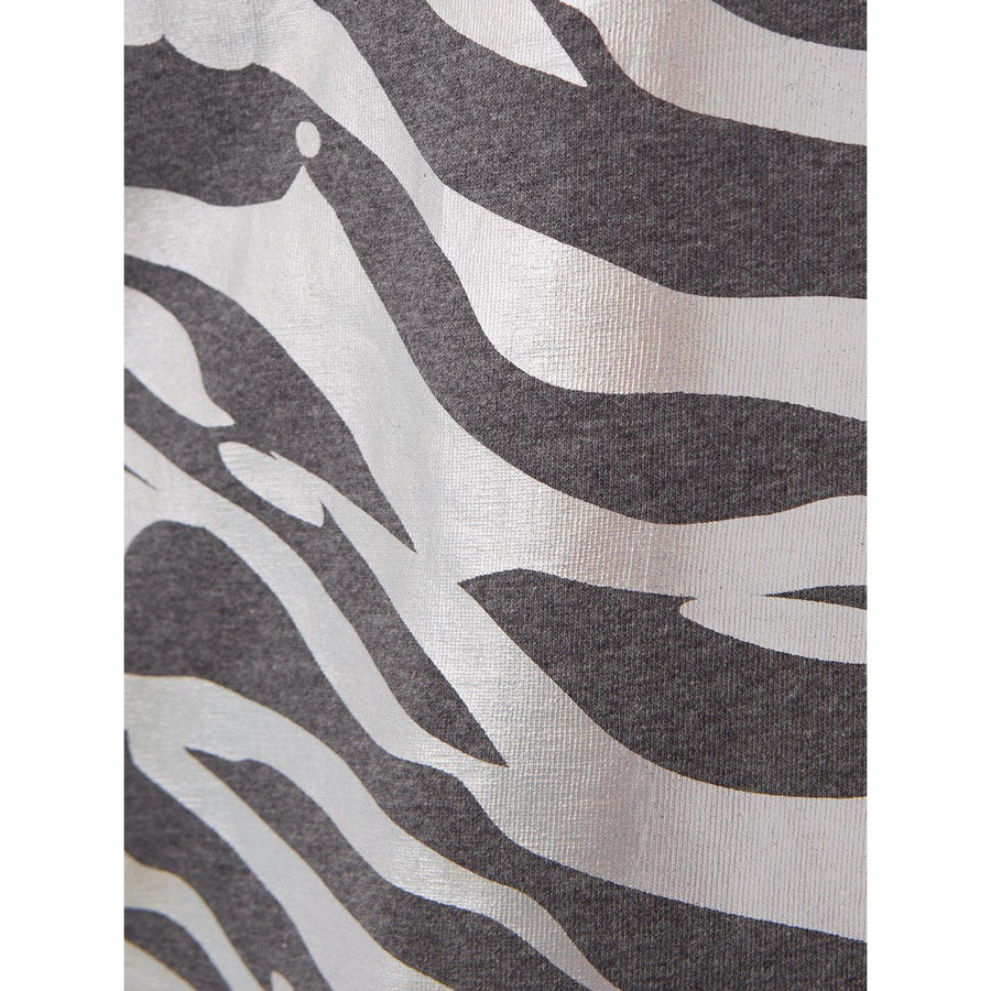 Kenzo Exquisite Metal Animalier Print Cotton Tee