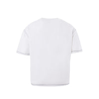 Kenzo Chic White Cotton Tee with Iconic Print